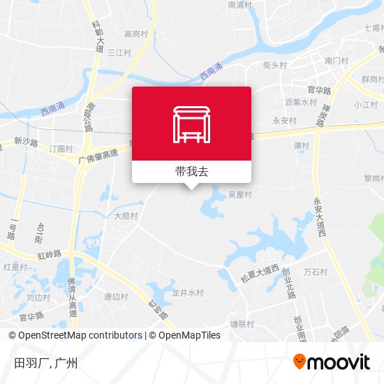 田羽厂地图