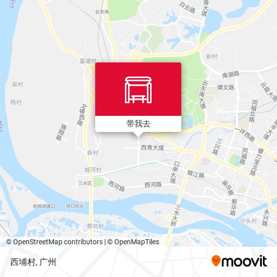 西埔村地图