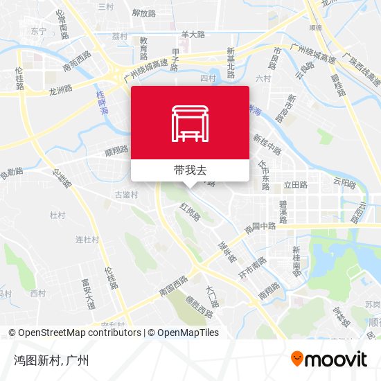 鸿图新村地图