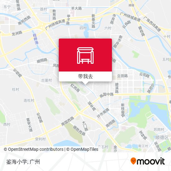 鉴海小学地图