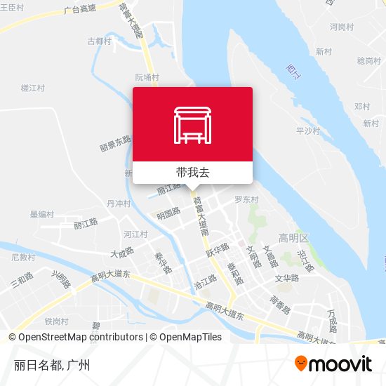 丽日名都地图