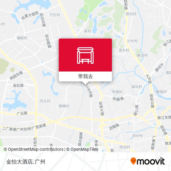 金怡大酒店地图