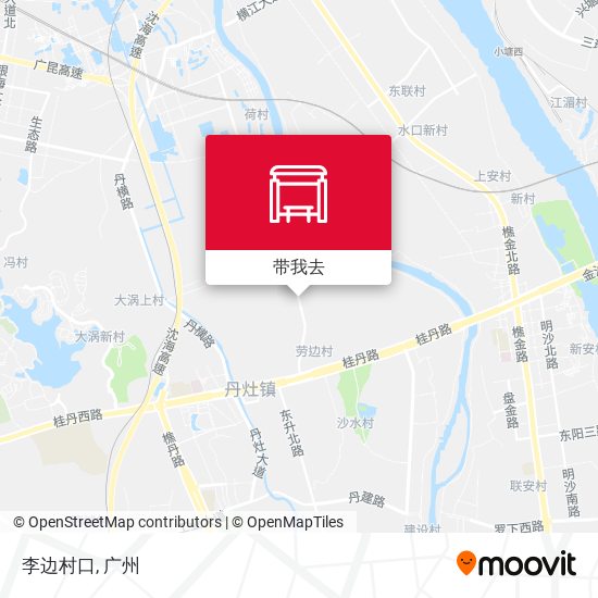 李边村口地图