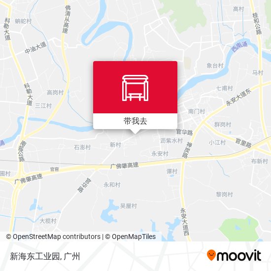 新海东工业园地图