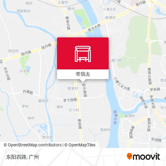 东阳四路地图