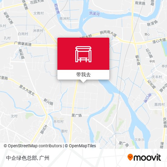 中企绿色总部地图