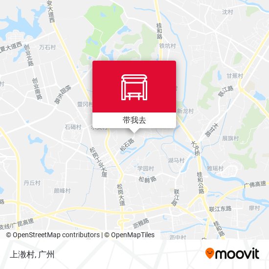 上漖村地图