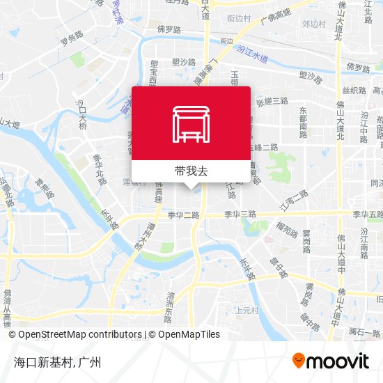 海口新基村地图