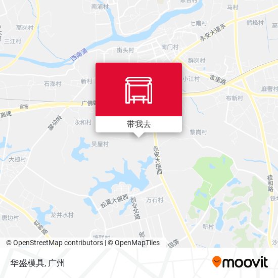 华盛模具地图