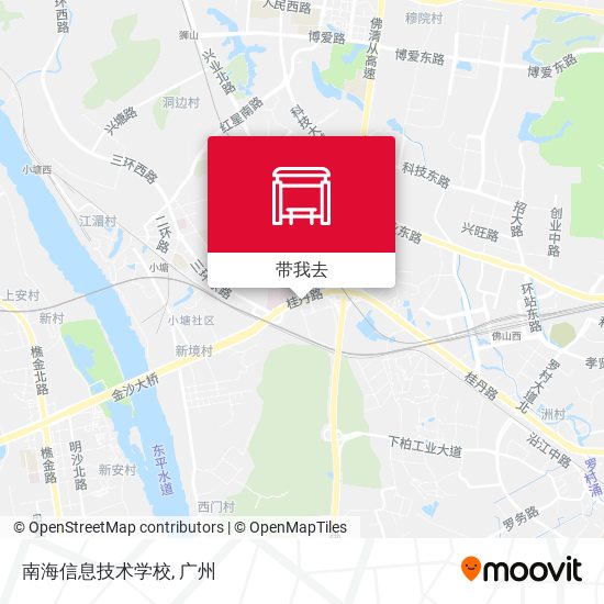 南海信息技术学校地图