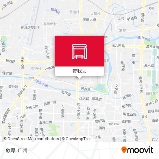 敦厚地图