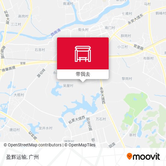 盈辉运输地图