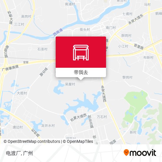 电渡厂地图