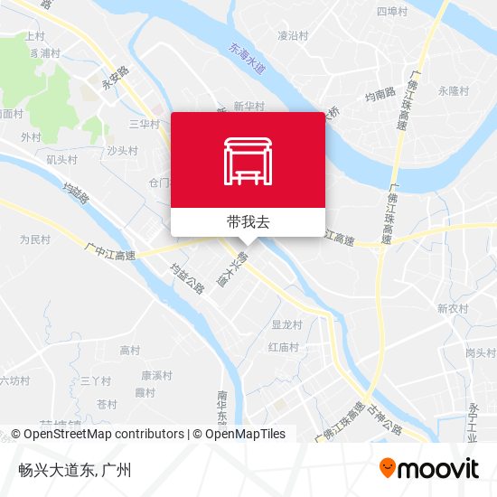 畅兴大道东地图