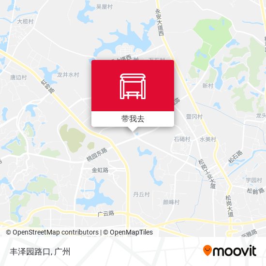 丰泽园路口地图