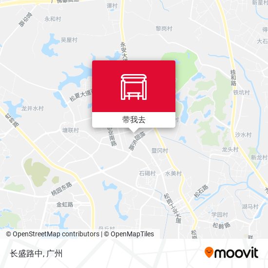 长盛路中地图
