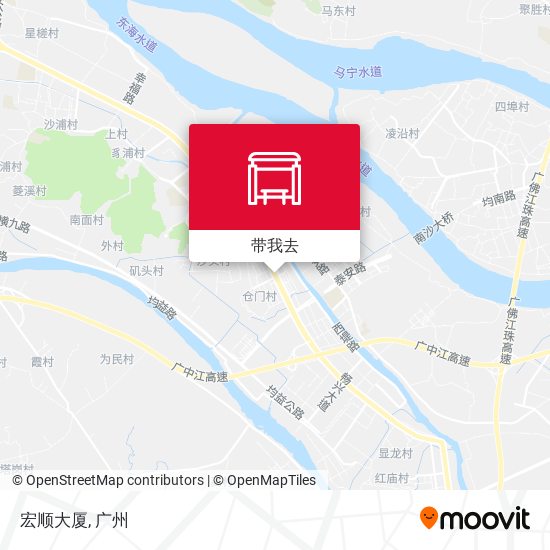 宏顺大厦地图