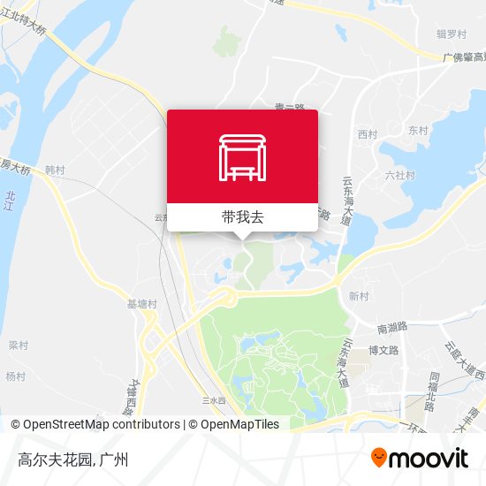 高尔夫花园地图