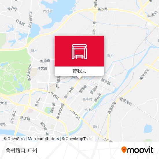 鲁村路口地图