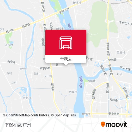 下滘村委地图