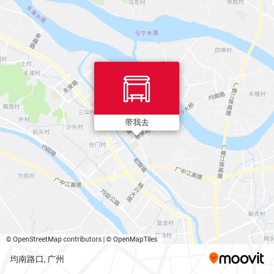 均南路口地图