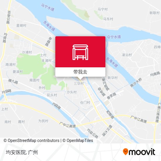 均安医院地图