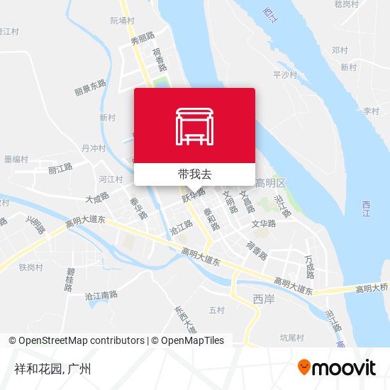 祥和花园地图