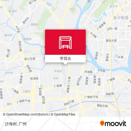 沙海村地图