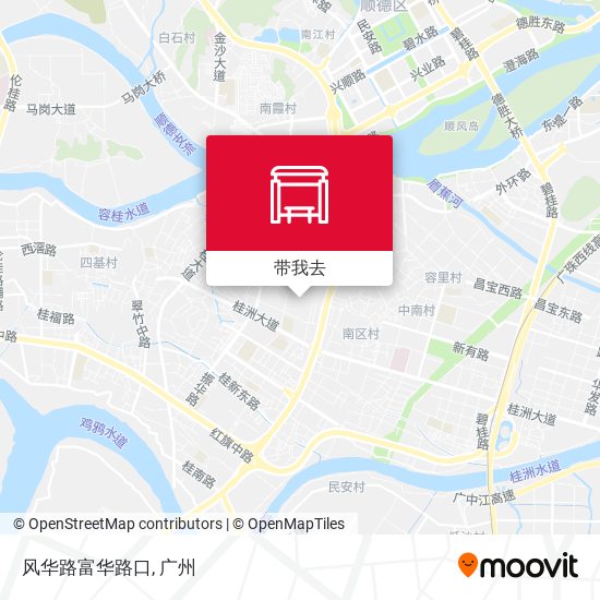 风华路富华路口地图