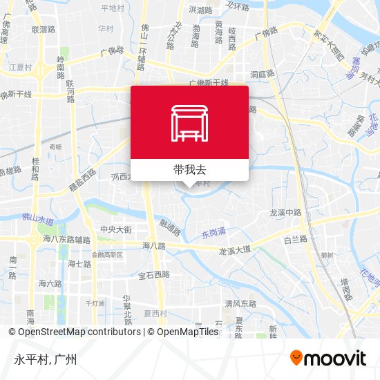 永平村地图