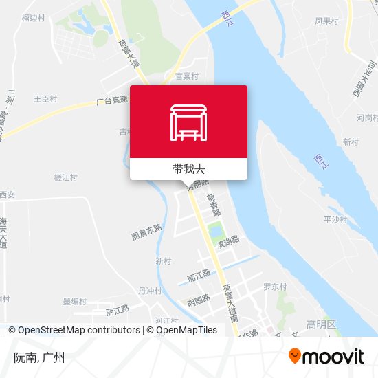 阮南地图