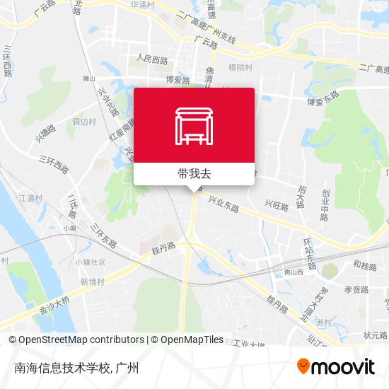南海信息技术学校地图