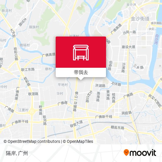 隔岸地图