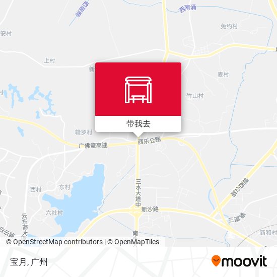 宝月地图