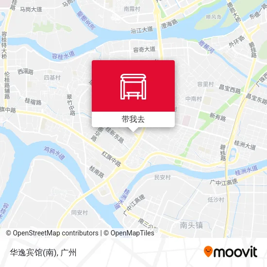 华逸宾馆(南)地图