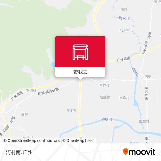 河村南地图