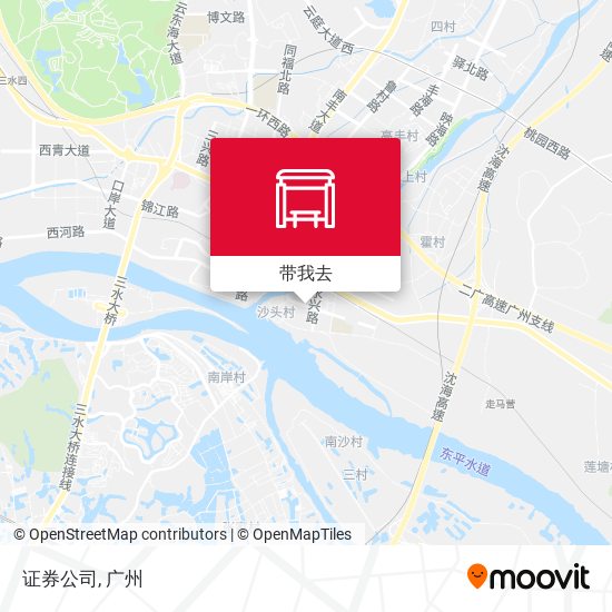 证券公司地图