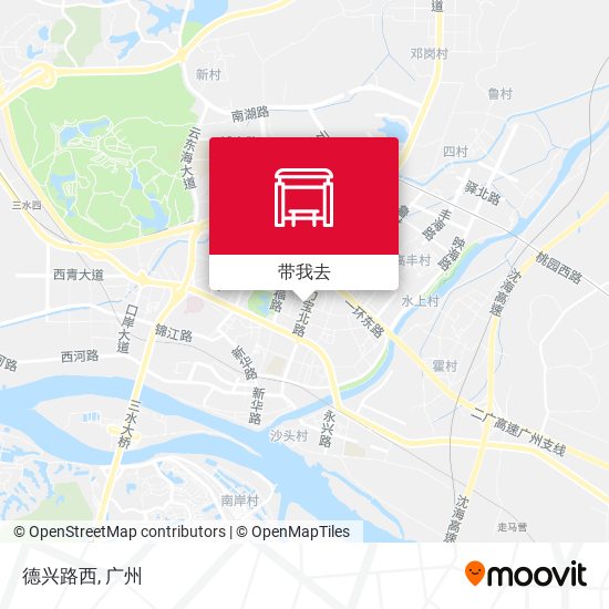 德兴路西地图