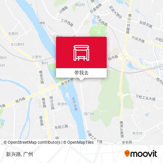 新兴路地图