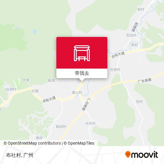 布社村地图