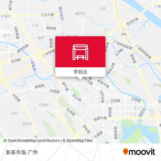 新基市场地图