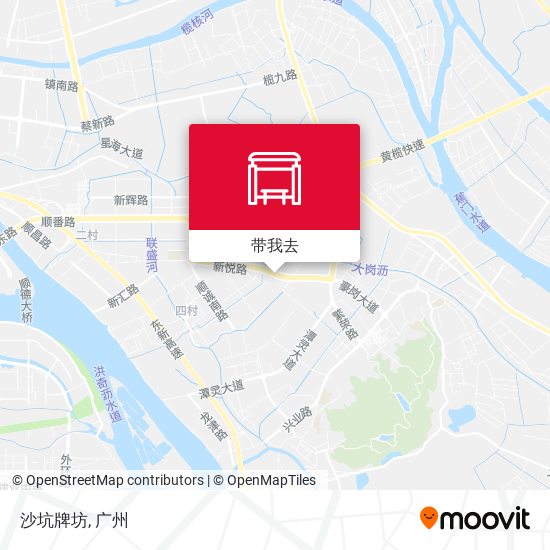 沙坑牌坊地图