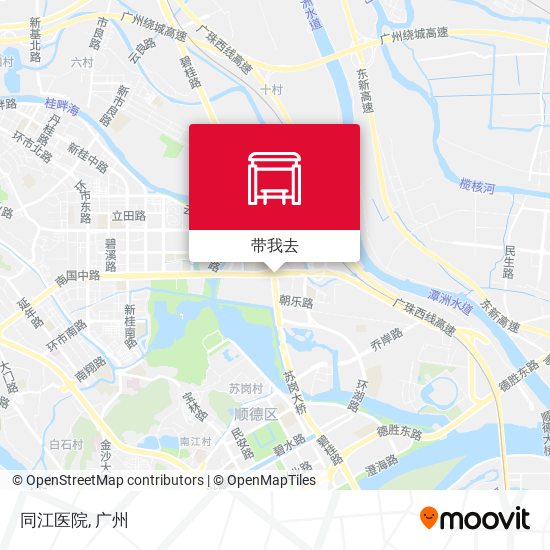 同江医院地图