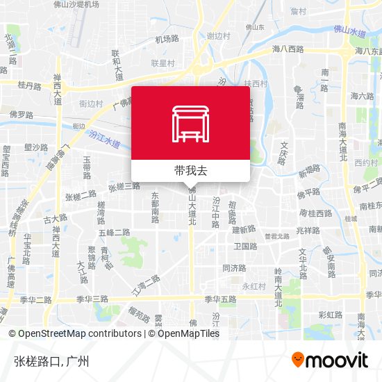 张槎路口地图