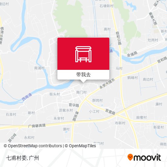 七甫村委地图