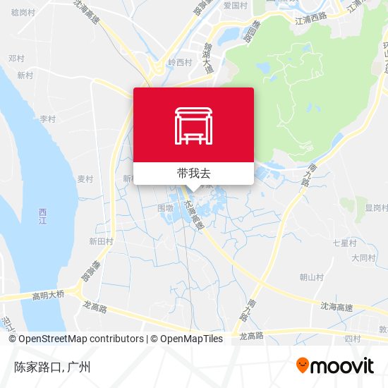 陈家路口地图