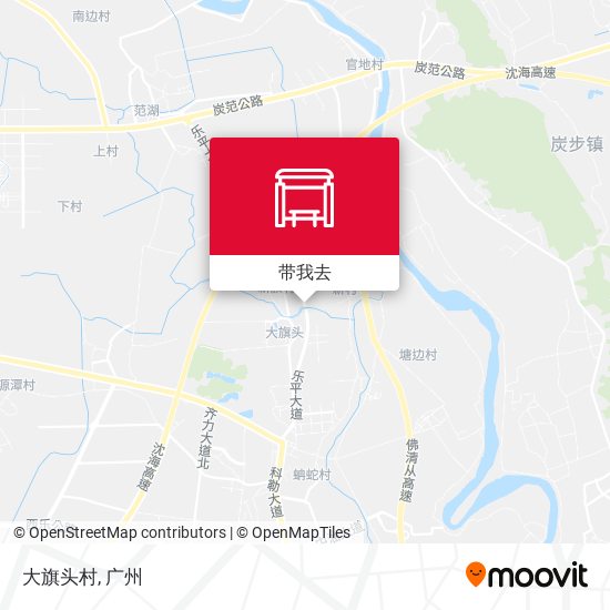 大旗头村地图