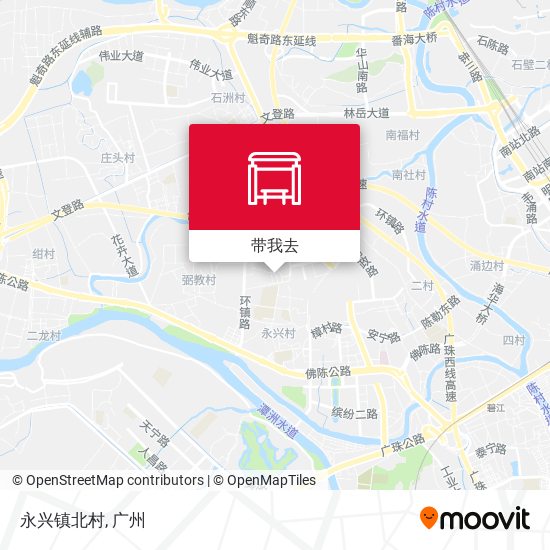 永兴镇北村地图