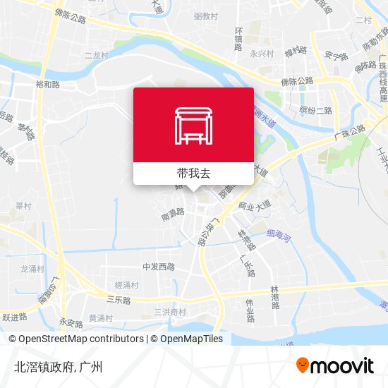 北滘镇政府地图