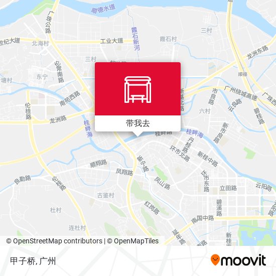 甲子桥地图